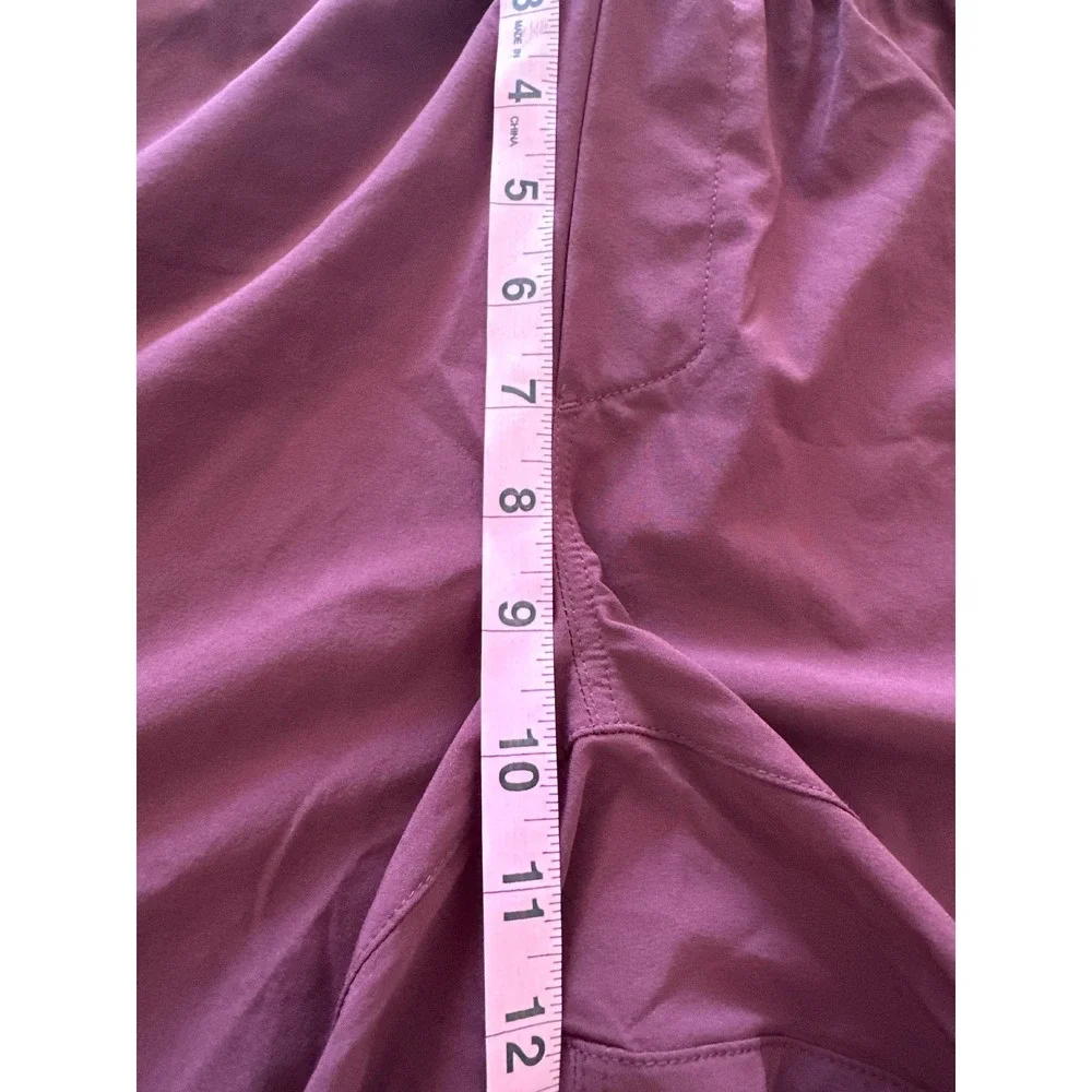 Ten Thousand Mens Session Shorts Size‎ Small Maroon Unlined Training Running
